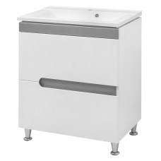 “Верона” Тумба з умив. “Глорія 100” 2 ш (напр.прих.монт) сіре