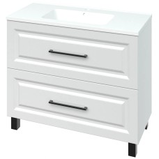 “Денвер” Тумба підлогова з ум.Родео 100 біла ( 2 ш.)