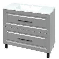 “Денвер” Тумба підлогова з ум.Родео 100 сіра ( 2 ш.)