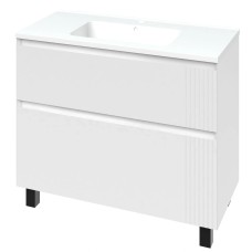 “Родео” Тумба підлогова з ум. Родео 100, біла