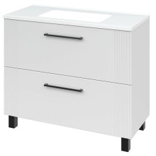 “Елара” Тумба підлогова з ум.Родео 100 біла