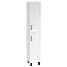 “Альба” Пенал підлоговий 35х35 (білий матовий, правий) фреза NEW