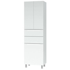 “Амелія” Пенал напольний з корзиною 2000/600/400 білий