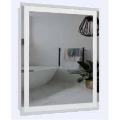 Дзеркальна шафа “Панорама” з LED фасадом 50 Л.