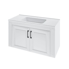 “Аскольд” тумба підвісна з ум. Родео 100, біла