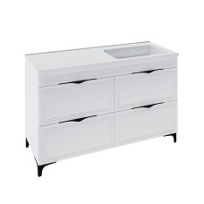 “Естель” тумба підлогова з ум. Родео 120, біла П.