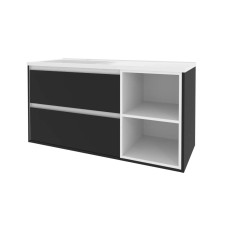 “Айріс” Тумба з ум. Родео 120 (чорна) ліва