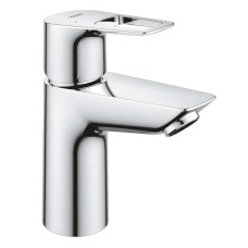 Одноважільний змішувач для раковини S-Size Grohe BauLoop New з нажимним донним клапаном (23878001)