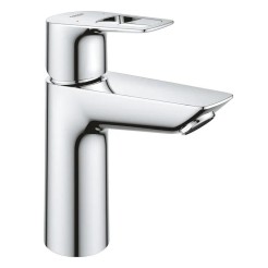 Одноважільний змішувач для раковини M-Size Grohe BauLoop New з нажимним донним клапаном (23886001) Одноважільний змішувач для раковини M-Size Grohe BauLoop New з нажимним донним клапаном (23886001)