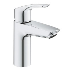 Одноважільний змішувач для раковини S-Size Grohe Eurosmart New з натискним донним клапаном (23922003) Одноважільний змішувач для раковини S-Size Grohe Eurosmart New з натискним донним клапаном (23922003)