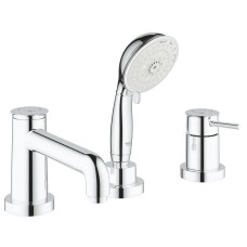 Змішувач на борт ванни на 3 отвори Grohe BauClassic (2511800A)
