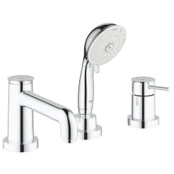 Змішувач на борт ванни на 3 отвори Grohe BauClassic (2511800A) Змішувач на борт ванни на 3 отвори Grohe BauClassic (2511800A)