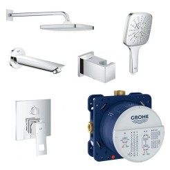 Набір для комплектації вани з Tempesta Cube 250 Grohe Eurocube (26415SC6) Набір для комплектації вани з Tempesta Cube 250 Grohe Eurocube (26415SC6)