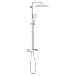 Душова система з термостатом для настінного монтажу Grohe Tempesta System 250 Cube (26689001) Душова система з термостатом для настінного монтажу Grohe Tempesta System 250 Cube (26689001)