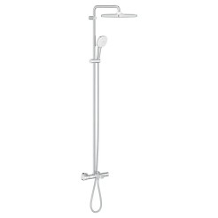 Душова система настінного монтажу з термостатом для ванни Grohe Tempesta System 250 Cube (26691001) Душова система настінного монтажу з термостатом для ванни Grohe Tempesta System 250 Cube (26691001)