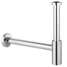 Сифон для раковини GROHE 28912000 без випуску (під донний клапан) без ревізії (Колір хром) 1 1/4'' (28912000)
