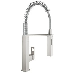 Кухонний змішувач Grohe Eurocube з гнучким виливом 31395DC0 Кухонний змішувач Grohe Eurocube з гнучким виливом 31395DC0