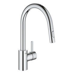 Кухонний змішувач Grohe Eurosmart Cosmopolitan з висувним виливом 31481001 Кухонний змішувач Grohe Eurosmart Cosmopolitan з висувним виливом 31481001