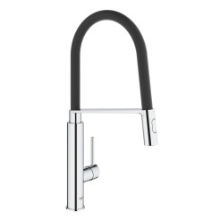 Кухонний змішувач Grohe Concetto new з гнучким виливом 31491000 Кухонний змішувач Grohe Concetto new з гнучким виливом 31491000