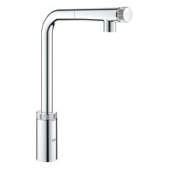 Кухонний змішувач Grohe Eurosmart New з висувним виливом 31613000