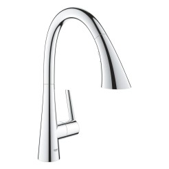 Кухонний змішувач Grohe Zedra з висувним виливом 32294002
