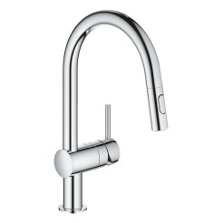 Кухонний змішувач Grohe Minta з висувним виливом 32321002 Кухонний змішувач Grohe Minta з висувним виливом 32321002