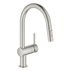 Кухонний змішувач Grohe Minta з висувним виливом 32321DC2 Кухонний змішувач Grohe Minta з висувним виливом 32321DC2