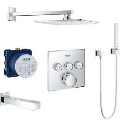 Набір для душу/ванни прихованого монтажу Grohe SmartControl (34506SC2) Набір для душу/ванни прихованого монтажу Grohe SmartControl (34506SC2)