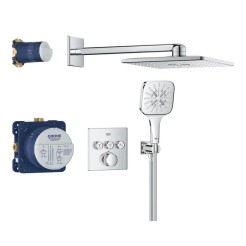 Душова система прихованого монтажу на 3 виходи з термостатом Grohe Grohtherm SmartControl (34864000) Душова система прихованого монтажу на 3 виходи з термостатом Grohe Grohtherm SmartControl (34864000)