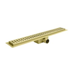 Душовий трап з нержавіючої сталі SUS304 Koer FD35-70x800-Brushed Gold (AC0719) Душовий трап з нержавіючої сталі SUS304 Koer FD35-70x800-Brushed Gold (AC0719)