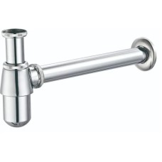 Сифон для раковини Mixxus SIPHON-01 без випуску (під донний клапан) без ревізії (Колір хром) 1 1/4'' (AC3570)