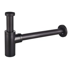 Сифон для раковини Champion SIPHON-02 BLACK без випуску (під донний клапан) без ревізії (Колір чорний) 1 1/4'' (CH0369) Сифон для раковини Champion SIPHON-02 BLACK без випуску (під донний клапан) без ревізії (Колір чорний) 1 1/4'' (CH0369)