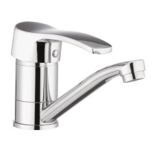 Змішувач для умивальника Haiba Focus 555 (вилив 15 см) (HB0135)