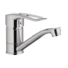 Змішувач для умивальника Haiba Germes 555 (вилив 15 см) (HB0143)