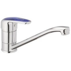 Кухонний змішувач Haiba Magic 555 синьою ручкою HB0668 Кухонний змішувач Haiba Magic 555 синьою ручкою HB0668