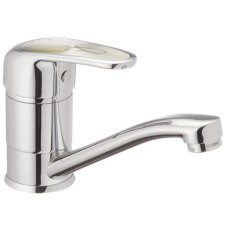 Змішувач для умивальника Haiba Magic 555 (15 см) з сіркою ручкою (HB0670)