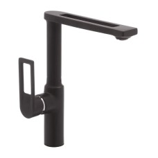 Змішувач для кухні Haiba Foster 017 чорний (HB0967)