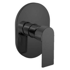 Змішувач для ванни Haiba Alex 003 (Inner) Black (HB3943)