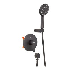 Змішувач для душу Haiba Amanda Black HB3956