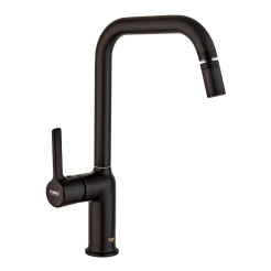 Кухонний змішувач Haiba Markus 017 Black HB3973 Кухонний змішувач Haiba Markus 017 Black HB3973