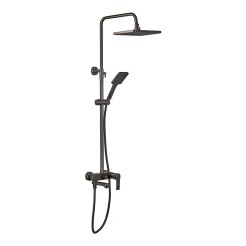 Душова колона із змішувачем Haiba Milano 003-J Graphite (HB4009)