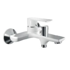 Змішувач для ванни HAIBA ALEX 009 EURO WHITE-CHROME (HB9568)