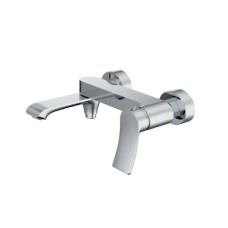 Змішувач для ванни Haiba Bolero 009 короткий вилив з поворотним перемикачем (HB9578)