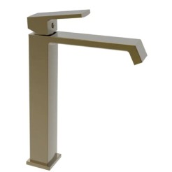 Змішувач для умивальника Haiba GAUDI 001 (HIGH) BRUSHED GOLD (HB9597) Змішувач для умивальника Haiba GAUDI 001 (HIGH) BRUSHED GOLD (HB9597)