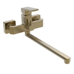 Змішувач для ванни Haiba GAUDI EURO BRUSHED GOLD HB9598