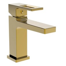 Змішувач для умивальника Haiba KANT 001 BRUSHED GOLD (HB9605)