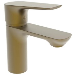 Змішувач для умивальника Haiba Milano 001 BRUSHED GOLD (HB9619) Змішувач для умивальника Haiba Milano 001 BRUSHED GOLD (HB9619)
