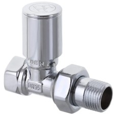 Кран для рушникосушки прямий Koer KR.532 - 1/2 (Продається по 2 шт.) (KR3074)