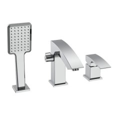 Змішувач на борт ванни KOER KB-43007-01 на 3 отвори (Колір хром) (KR3452)