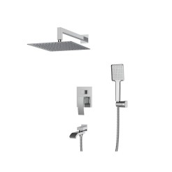 Вбудована душова система із змішувачем Koer KB-66007-01 (Колір хром) (KR3464) Вбудована душова система із змішувачем Koer KB-66007-01 (Колір хром) (KR3464)